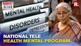 Budget 2022: 3 Schemes Announced For Nari Shakti, National Tele Mental Health Program Launched