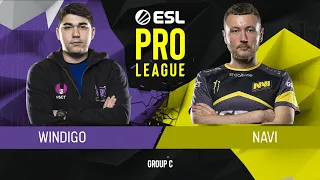 CS:GO - Natus Vincere vs. Windigo Gaming [Train] Map 2 - Group C - ESL Pro League Season 9 Europe