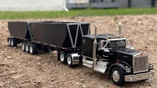 Building a Canadian Super B Grain Trailer for a 1/64 Scale Diecast Semi Truck