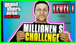 Wie man Millionär wird in GTA! Neuanfang mit Level 1 GTA 5 Online Deutsch