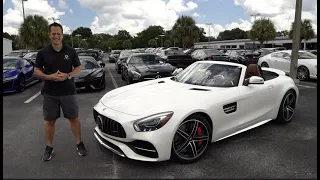 Is the Mercedes AMG GT C a BETTER convertible sports car than a Porsche 911?