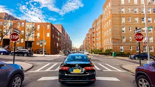 New York City 4K🗽Driving Queens Residential Areas🗽Raw Streets Of New York