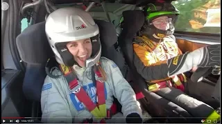 (360° video) Johann Zoller - Beatrice Scalvedi / test day Citroën DS3 R5 d-max racing