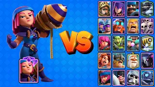 SUPER LANZAFUEGOS vs TODAS LAS CARTAS | Clash Royale