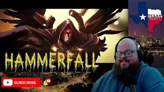 HammerFall - Hector's Hymn - Texan Reacts