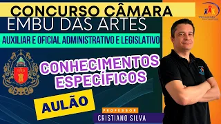 01 - Concurso Câmara de Embu das Artes - Auxiliar -  Administrativo