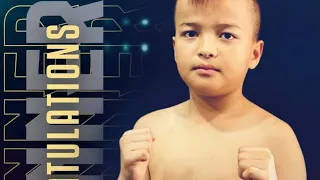 Youngest MMA fighter Manipur "Korouhenba"@Urungpurel Shillong trial fight 2022