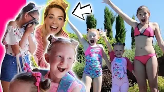 SURPRISING THE GIRLS WITH A POOL PARTY AT ZOELLAS HOUSE!! (THEY HAD NO IDEA!!)