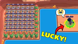 *100%* LUCKY EDGAR!| Brawl Stars Funny Moments & Glitches & Fails #595