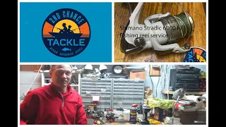 Shimano Stradic 6000 FJ fishing reel how to take apart and service