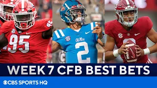 Betting Experts' BEST Bets for Week 7 of College Football | CBS Sports HQ