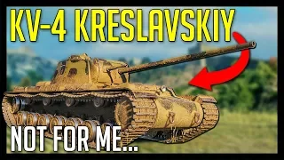 KV-4 Kreslavskiy - Rare, but Good or Bad? ► World of Tanks KV-4 Kreslavskiy Gameplay