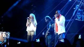 'Wonderman'- HD Tinie Tempah and Ellie Goulding Brits Launch 2011