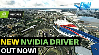 MSFS | NEW NVIDIA DRIVER! | VERSION 526.98