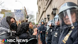NYPD arrests 108 pro-Palestinian protesters at Columbia University