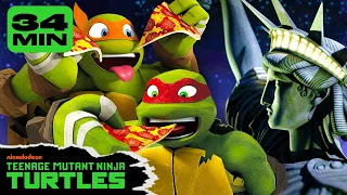 34 Minutes of the Ninja Turtles Taking Over NYC! 🌃 | Teenage Mutant Ninja Turtles