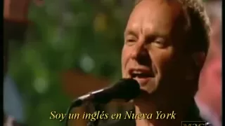 Sting - Englishman In New York HD (live, subtitulos en español)