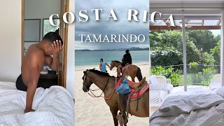 Spend 48 hours exploring Tamarindo Costa Rica with me  - Beach Club, Horseback riding  🐎 & more.