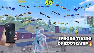 iPhone 11 Bootcamp perfomance🥵 2022 60 Fps Solo vs Squad🥵 iPhone 11 Gameplay King Of Livik