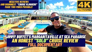 [4K] An Honest Review of Margaritaville at Sea | SOLO CRUISE | THE REVIEWS ARE MISLEADING