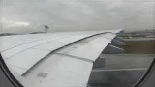 Lufthansa A380 Rainy Takeoff from Frankfurt am Main