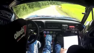 On board from Lahti Historic Rally