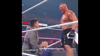 Brock lesnar vs rey mysterio match