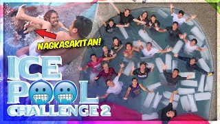 LAST TO LEAVE THE POOL WINS 100K! (ICE POOL CHALLENGE 2!)