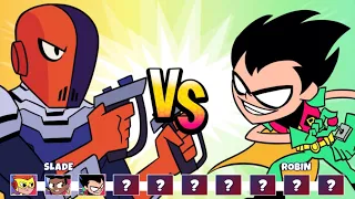 Teen Titans Go Jump Jousts 2 Slade vs Robin Who’s Better Fighter | Cartoon Network Games