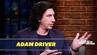 Adam Driver Doesn't Like Watching Himself in Movies