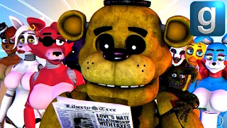Gmod FNAF | Golden Freddy And Sexy Foxy Get Evicted!