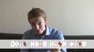 de Bruijn Card Trick