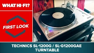 Technics SL-1200G / SL-G1200GAE turntable - first look at CES 2016