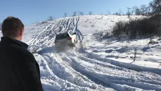 Хавал 6 по снегу в горку