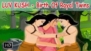 Luv Kush - The Birth Of Royal Twins - Short Story from Ramayana - Mythological Stories