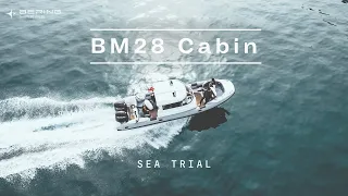 Hydrofoil's favorite child | Bering Marine 28 Cabin | Rigid Inflatable Boat Sea Trial