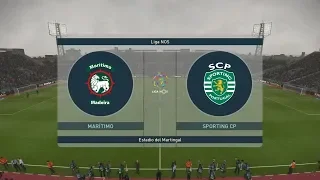 PES 2019 | Maritimo vs Sporting - Portugal Liga Nos 2019/20 | Full Gameplay (PS4/Xbox One)
