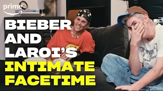 Bieber & Laroi's Funny FaceTime | Kids Are Growing Up: A Story About A Kid Named Laroi | Prime Video