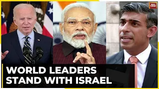 World Leaders Including PM Modi, Rishi Sunak, Joe Biden Stand In Solidarity With Israel