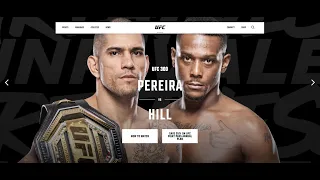 Typy na UFC 300 Pereira vs Hill