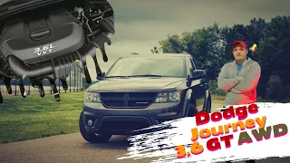 ОБЗОР DODGE JOURNEY GT 3.6 AWD 2019 | CROSSROAD тест драйв додж джорни 3.6 гт 2019