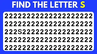 Find the ODD One Out - Letters and Numbers Edition | 🧠✅ Easy, Medium, Hard