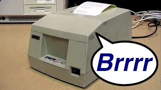 Remember noisy receipt printers? - Epson TM-U325