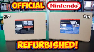 I Bought Official Nintendo Refurbished NES & SNES Classic Editions! What Condition Are They In?