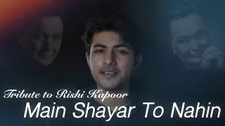 Main Shayar To Nahin Cover | Rishi Kapoor | Vaibhav Vashishtha