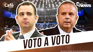 Eleição no senado tem Pacheco como favorito apesar do crescimento da candidatura de Rogério Marinho