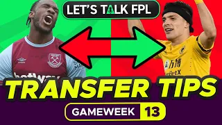 FPL TRANSFER TIPS GAMEWEEK 13 | Who to Buy and Sell? | Fantasy Premier League Tips 2021/22