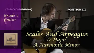 ABRSM Grade 5 Scales (Guitar) m-i