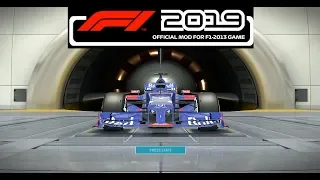 F1 2013 MOD 2019 GAMEPLAY (OFFICIAL) - Charles Leclerc in Monaco