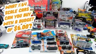 What 1/64 Scale Cars You Can Buy For $6 or Under: Hot Wheels, Matchbox, Greenlight, and More